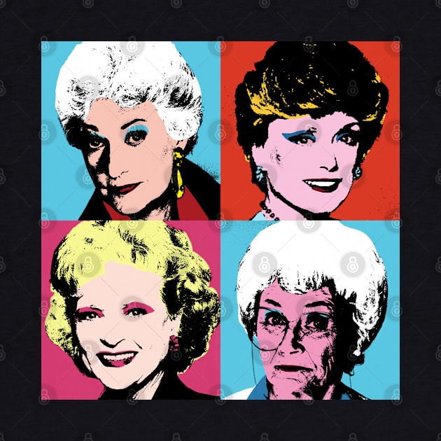 Golden Warhol Girls by RetroFreak